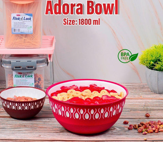 Pack Of 3 Adora Bowl 1800ml – Each